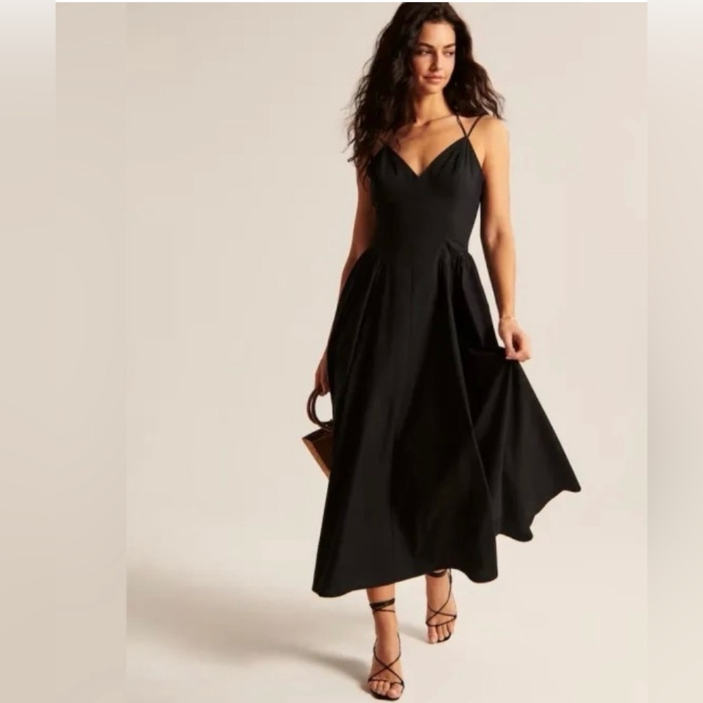 Abercrombie VIRAL Corset Strappy dress